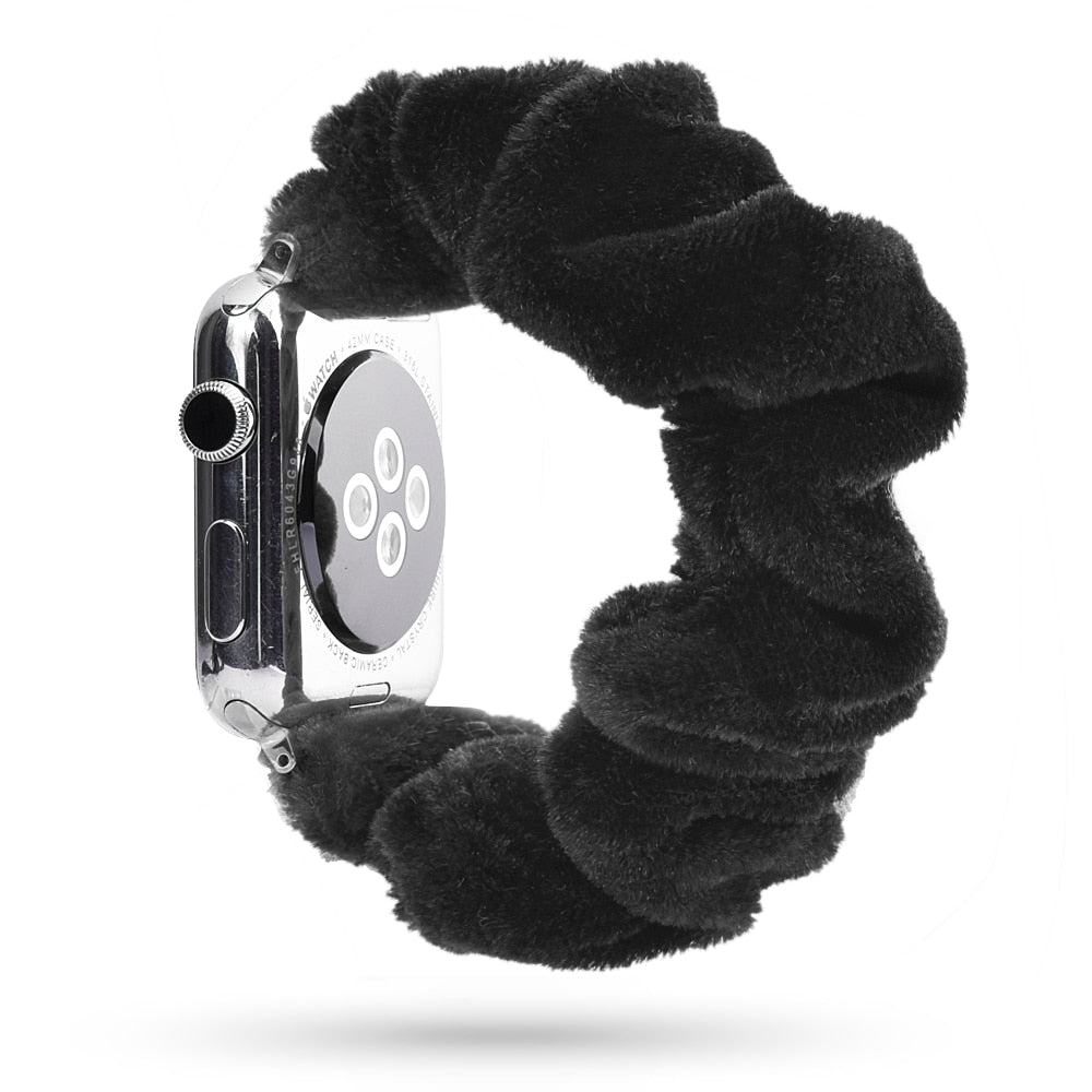 Lisslune | ELASTIC Apple Watch BAND IN HAIR TIE STYLE