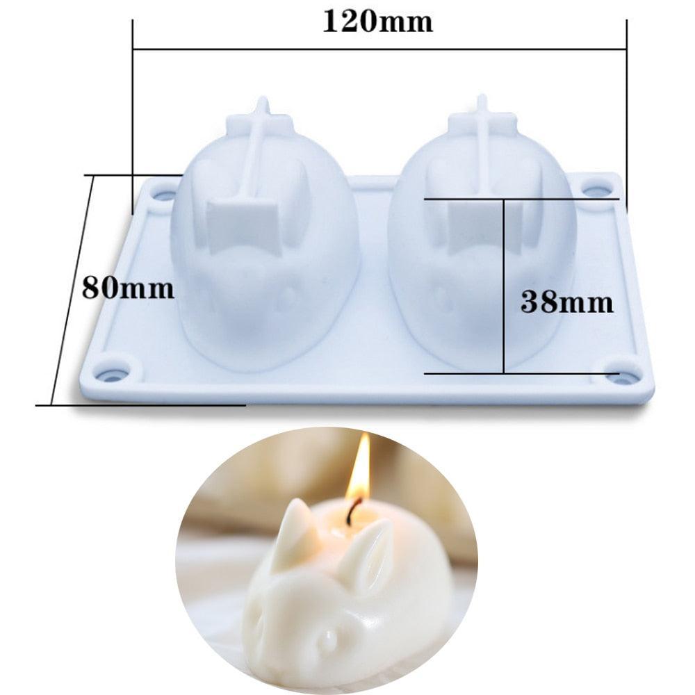 Lisslune | DIY Silicone Mold Set for Candles, Wax Melt, and Soap Creations