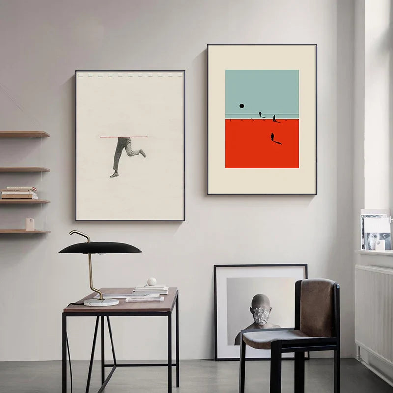 Lisslune | Geometry Canvas Poster