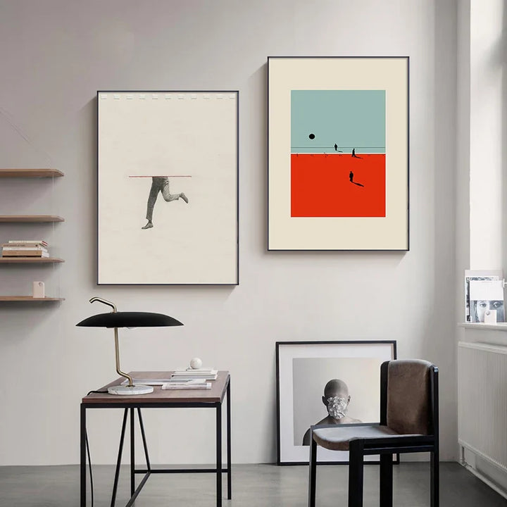 Lisslune | Geometry Canvas Poster