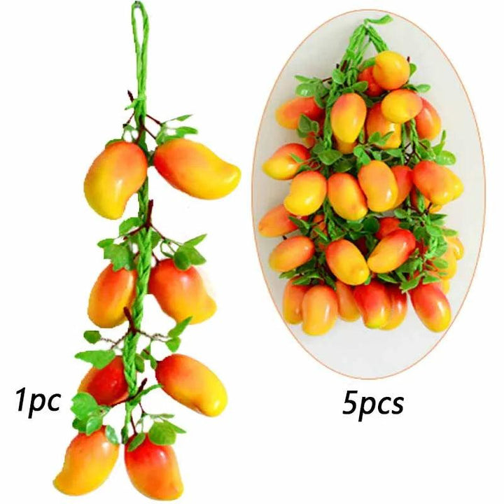 Lisslune | Realistic Foam Fruits & Vegetables - Premium Decorative Food Props for Home Decor, Photography, and Celebrations