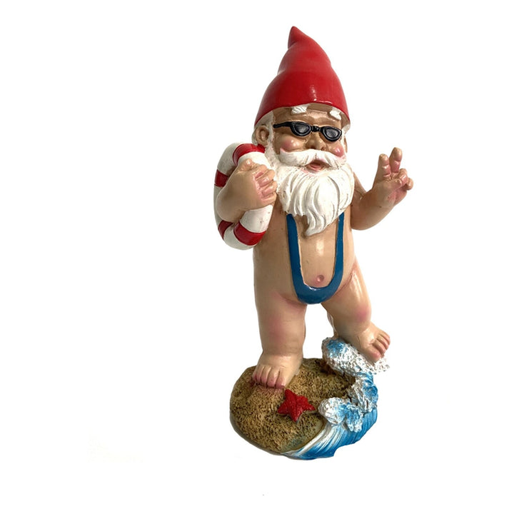 Lisslune | Playful Garden Gnome: Garden Decoration