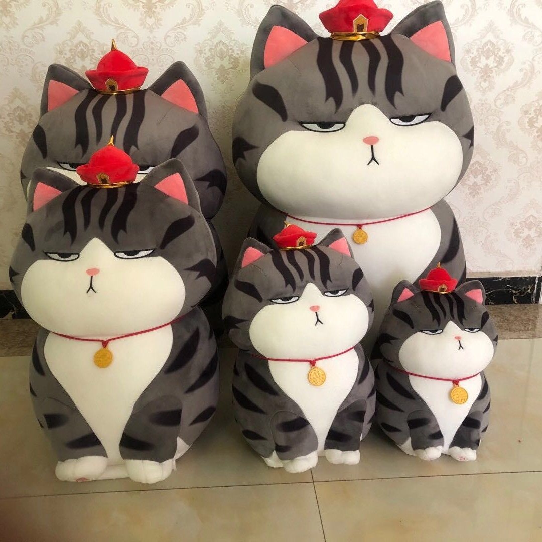 Lisslune | Moody Cat Soft Cuddly Plush Pillow