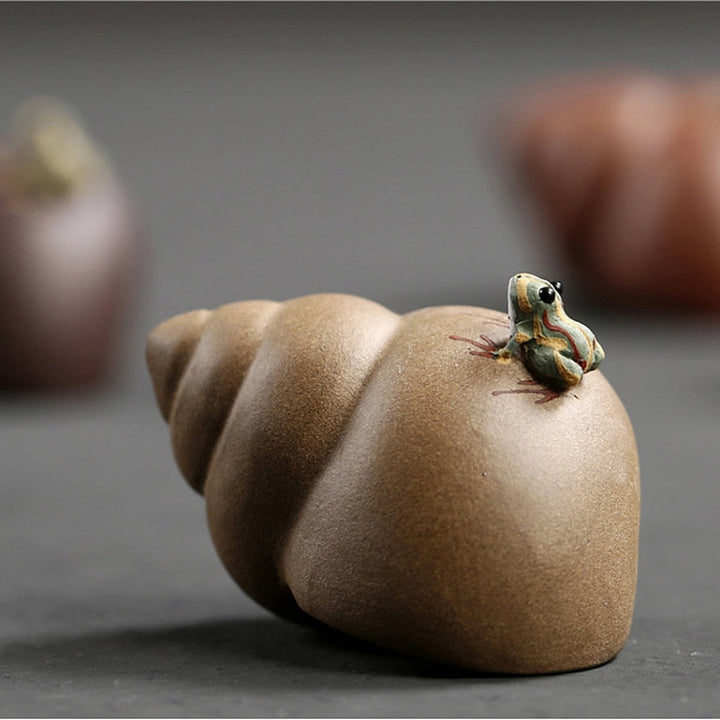 Lisslune | Frog Kung Fu Tea Figurines