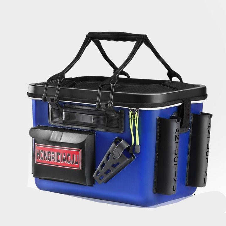 Lisslune | Fishing Pro's All-in-One EVA Fish Storage Bucket for Seamless Fishing Trips