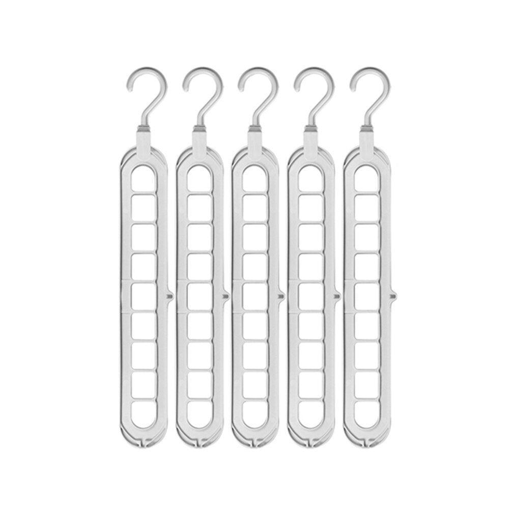 Lisslune | Chic circular 9-hole plastic closet organizer