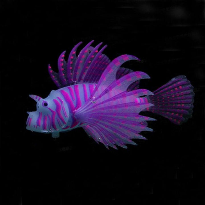 Lisslune | Glow-in-the-Dark Lionfish Aquarium Decoration