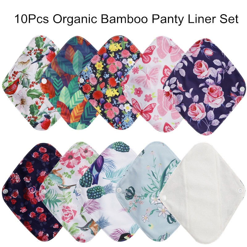 Lisslune | 10 pieces reusable pads - Organic periods reusable pads