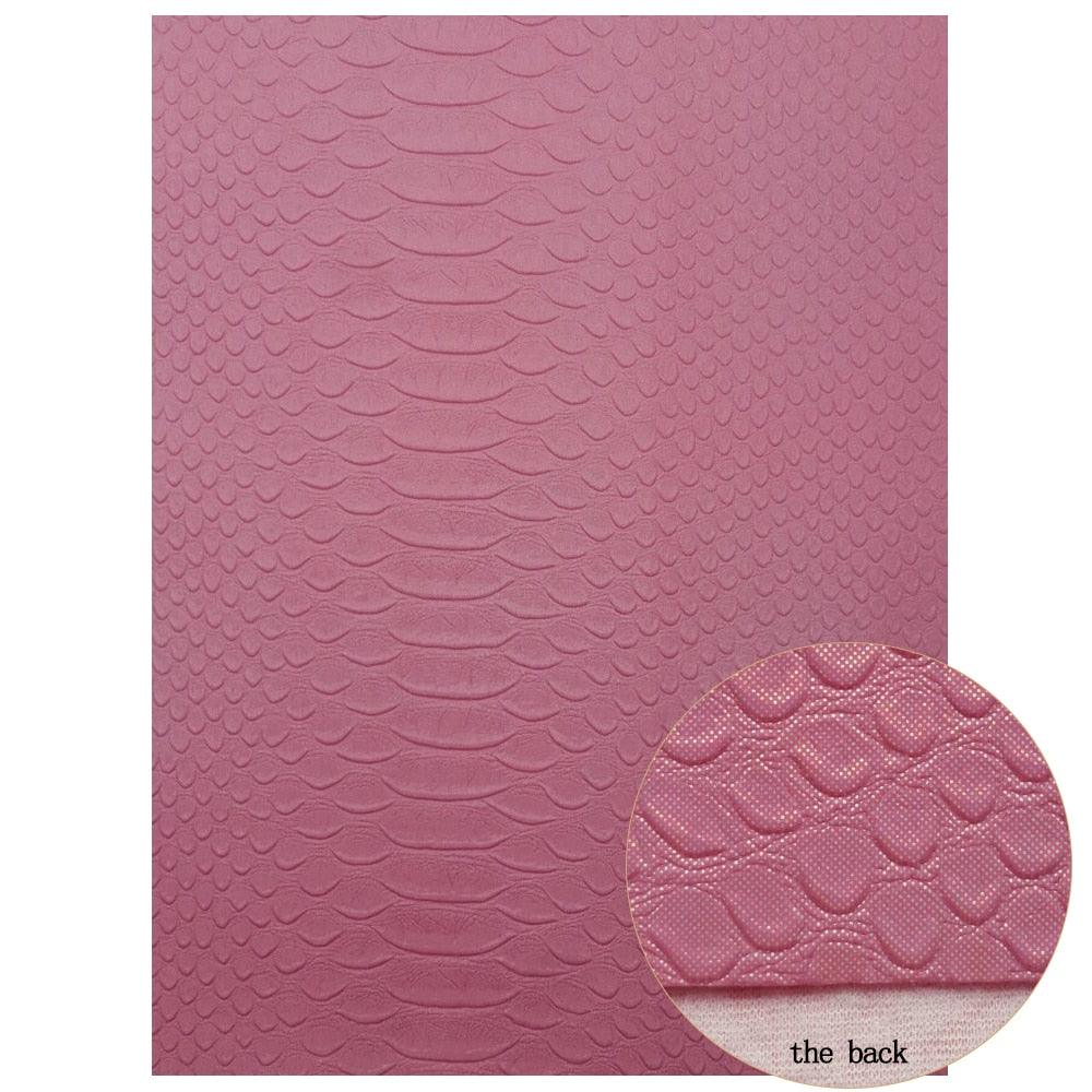 Lisslune | Exquisite Alligator Pattern Vegan Leather Crafting Sheets - Premium DIY Essentials