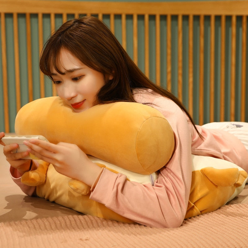Lisslune | Fruity Toast Bread Comfy Pillow