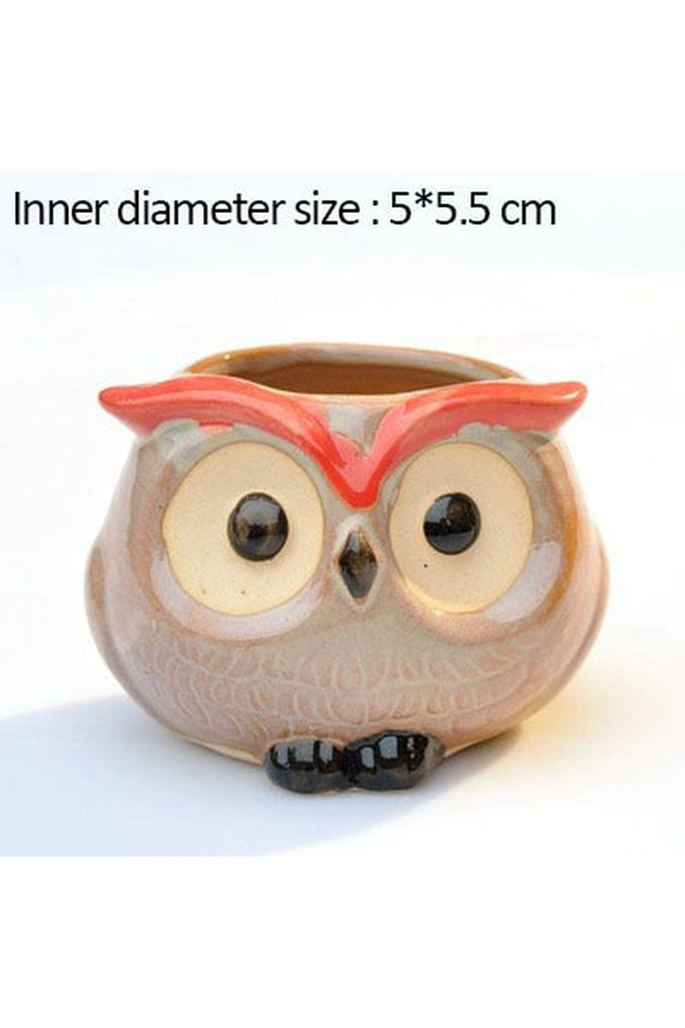 Lisslune | Owl Ceramic Flower Pot