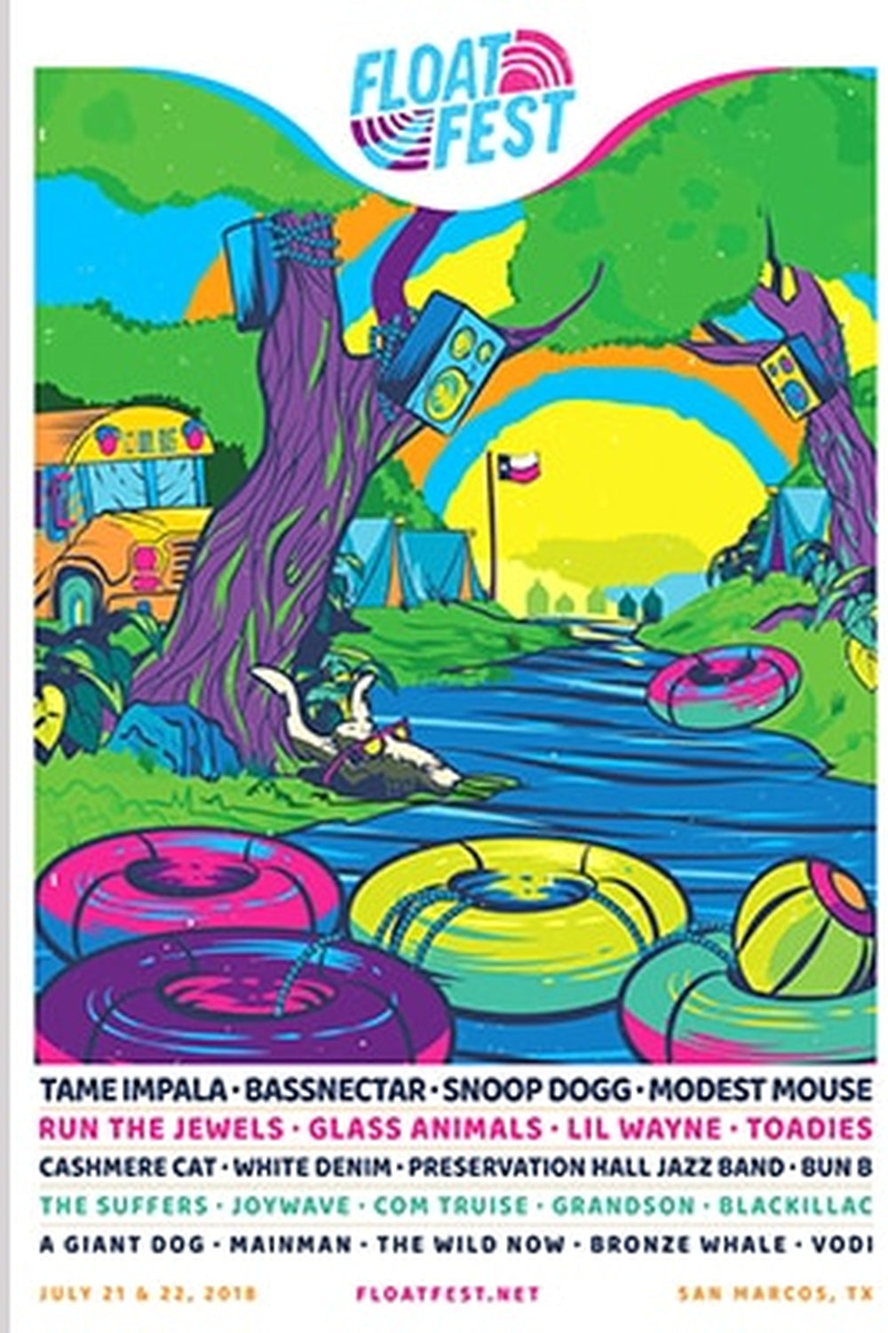 Lisslune | Impala Psychedelic Poster