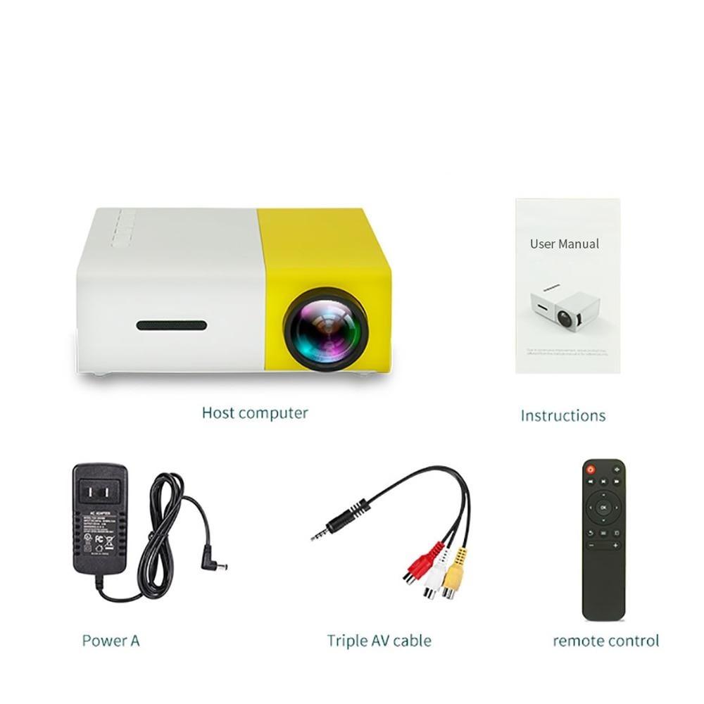 Lisslune | 1080p Mini LED Projector