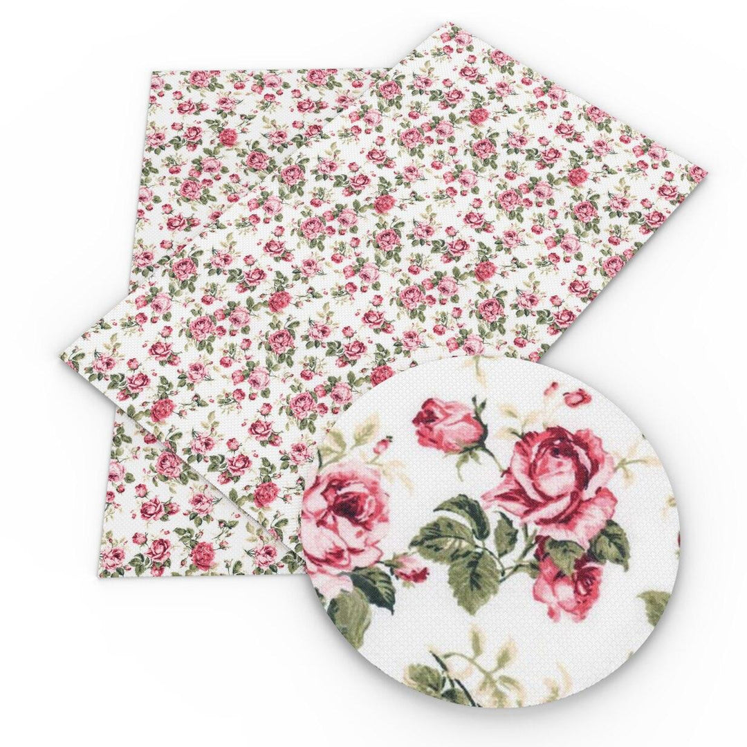 Lisslune | Floral Fantasy Synthetic Leather Craft Kit - Ignite your DIY imagination