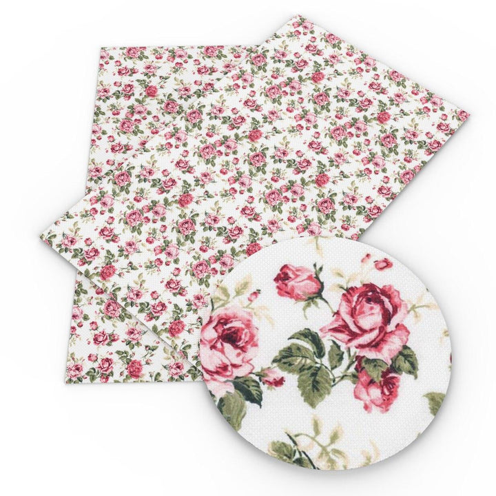 Lisslune | Floral Fantasy Synthetic Leather Craft Kit - Ignite your DIY imagination