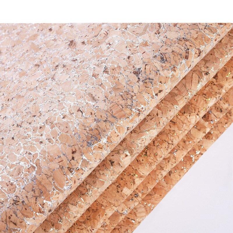 Lisslune | Natural Cork & Synthetic Leather DIY Fabric Kit - Custom Sizes for Every Project