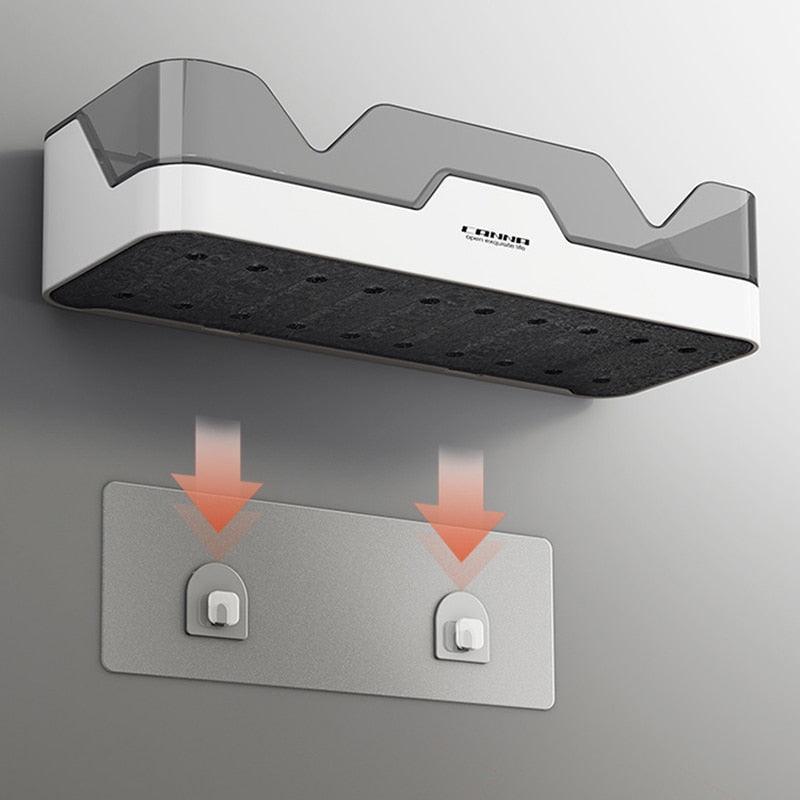 Lisslune | Streamlined Waterproof Wall-Mounted Storage Organizer for Modern Spaces