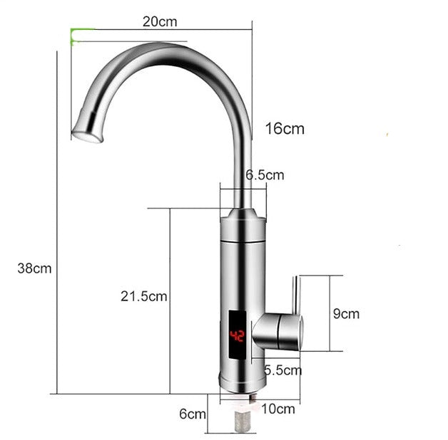 Lisslune | Electric Faucet Kitchen Fixture