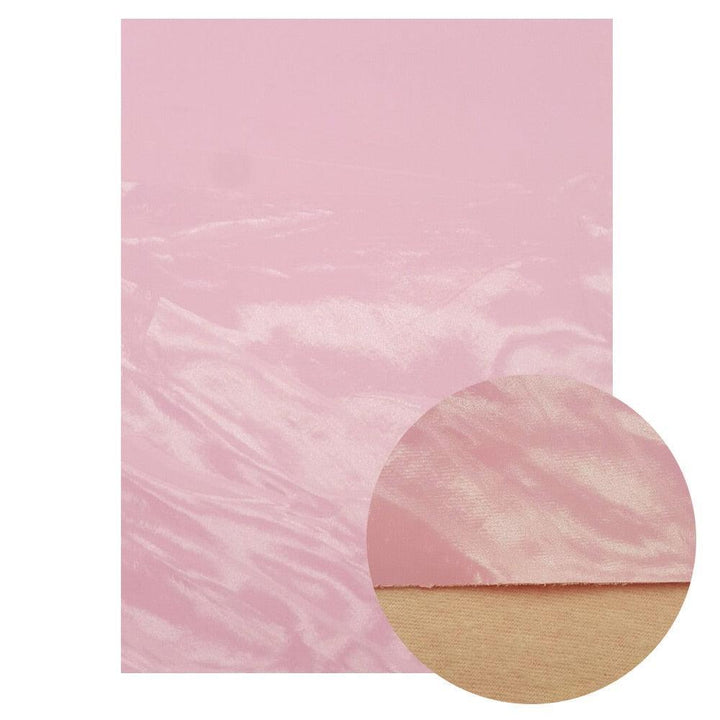 Lisslune | Glamorous Pink Glitter Snake Skin Leather Crafting Kit - Luxury Craft Set