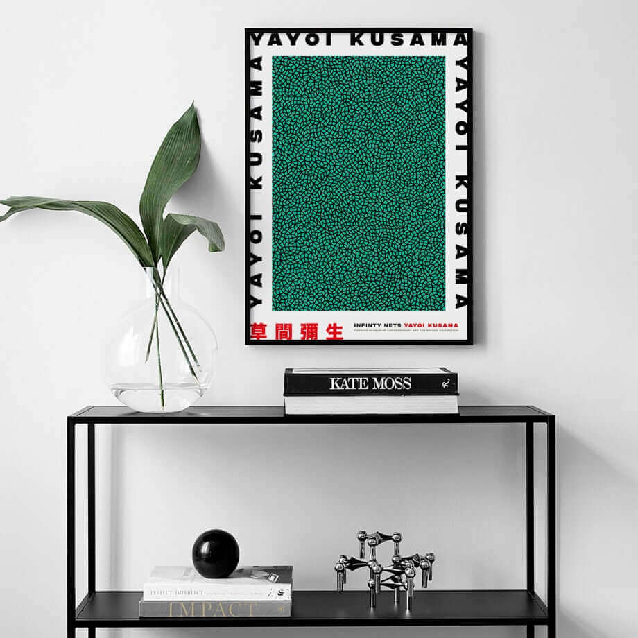 Lisslune | Yayoi Kusama Abstract Premium Poster