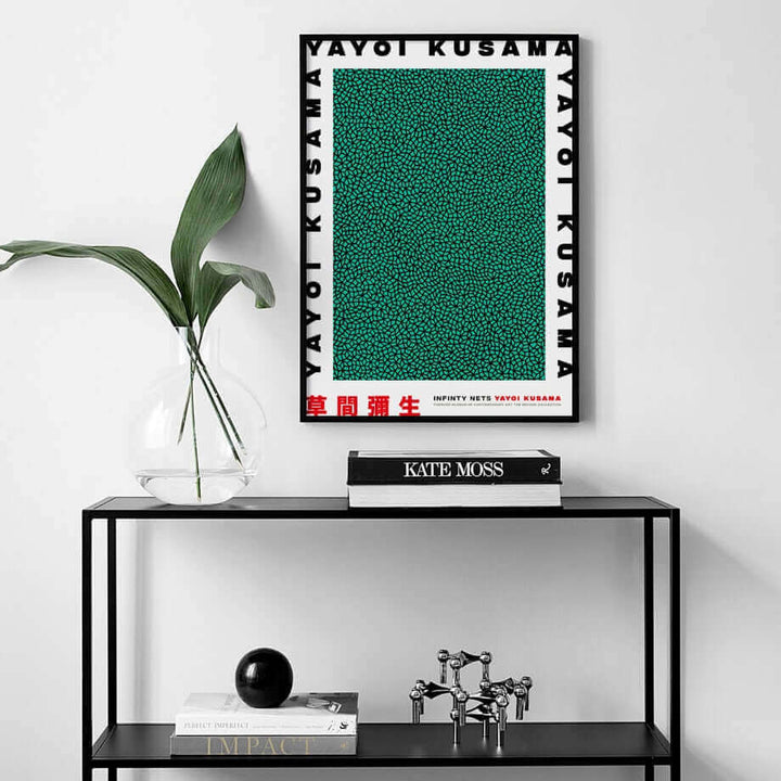 Lisslune | Yayoi Kusama Abstract Premium Poster