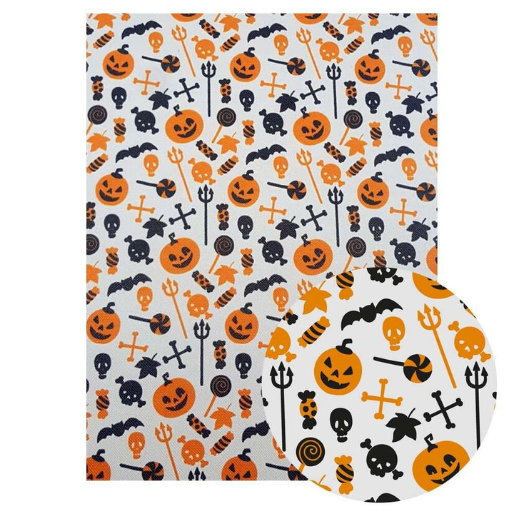 Lisslune | Creepy Delicious Synthetic Leather Craft Material for Creative Halloween Designs