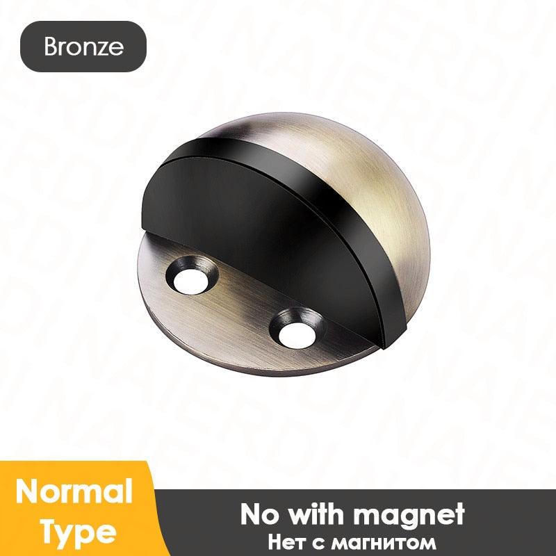 Lisslune | SilentShield Magnetic Door Stopper Set - Premium Stainless Steel for a Peaceful Home