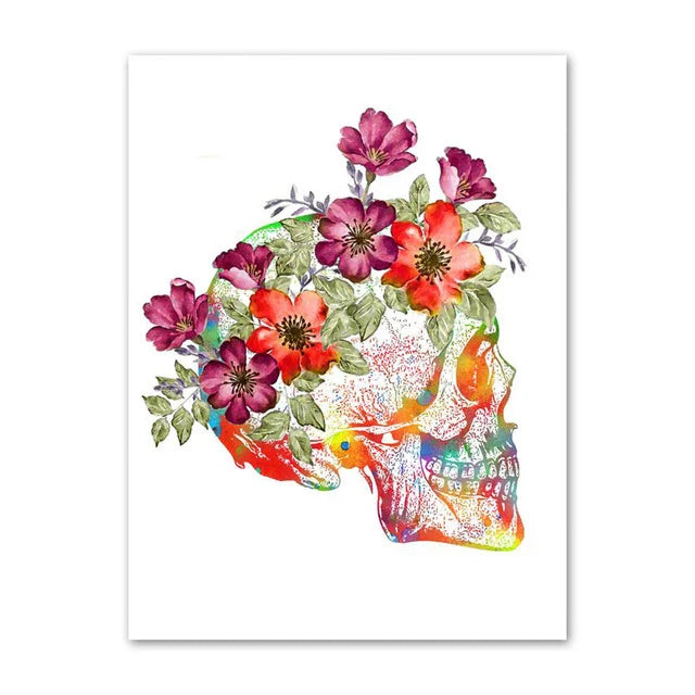 Lisslune | Flower Canvas Poster