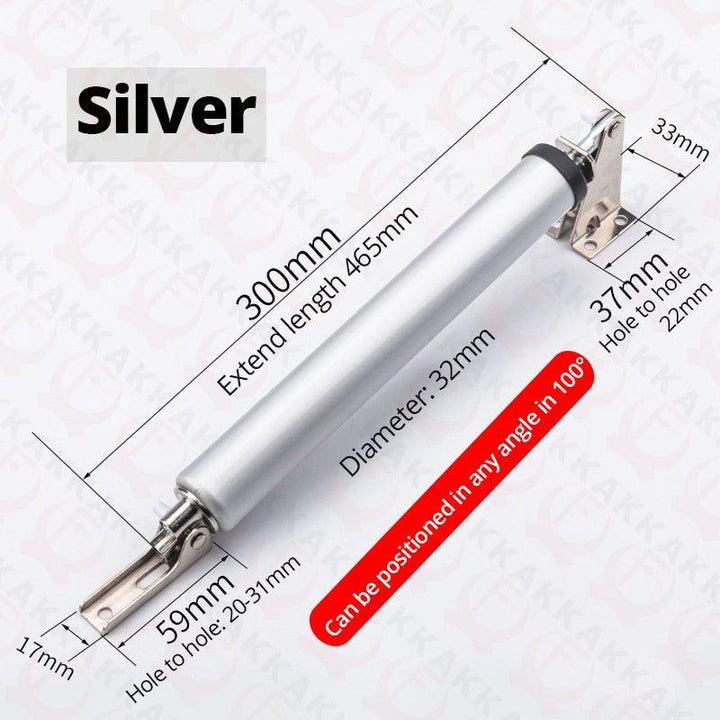 Lisslune | Pneumatic automatic door closer - Adjustable, quiet and durable aluminum design