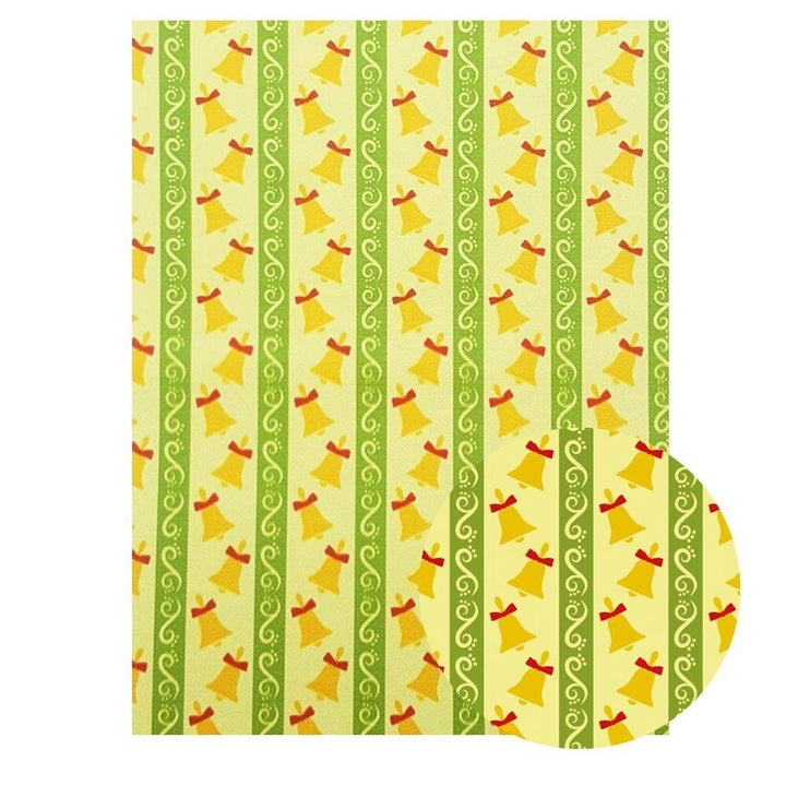 Lisslune | Playful Holiday Cartoon Animal PU Bow Fabric Sheets: Essential DIY Kit for Festive Hair Accessories and Crafts