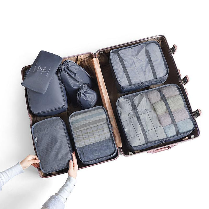 Lisslune | Travel Smart: versatile 8/6/1-piece organizer set for effortless packing