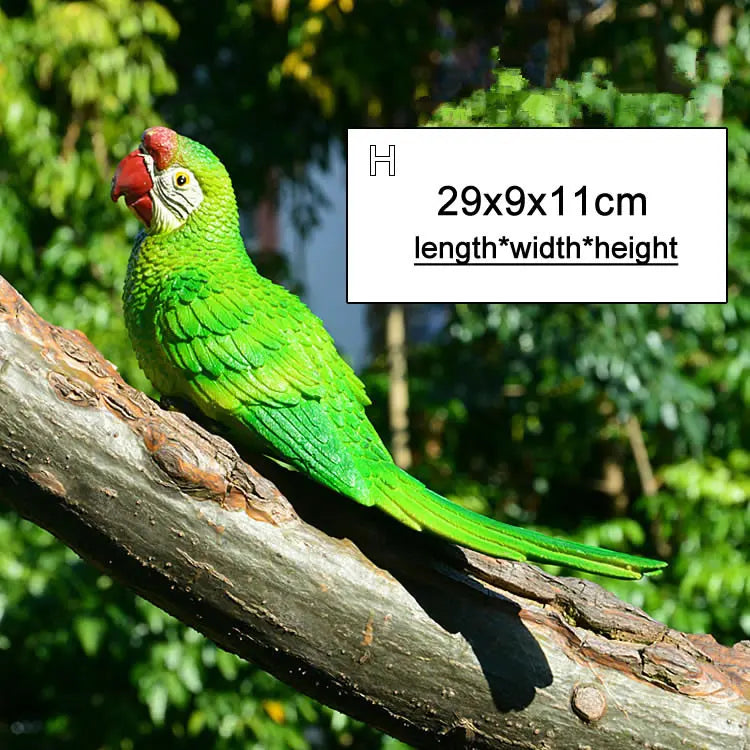 Lisslune | Tropical Vibe Parrot Tree Decor