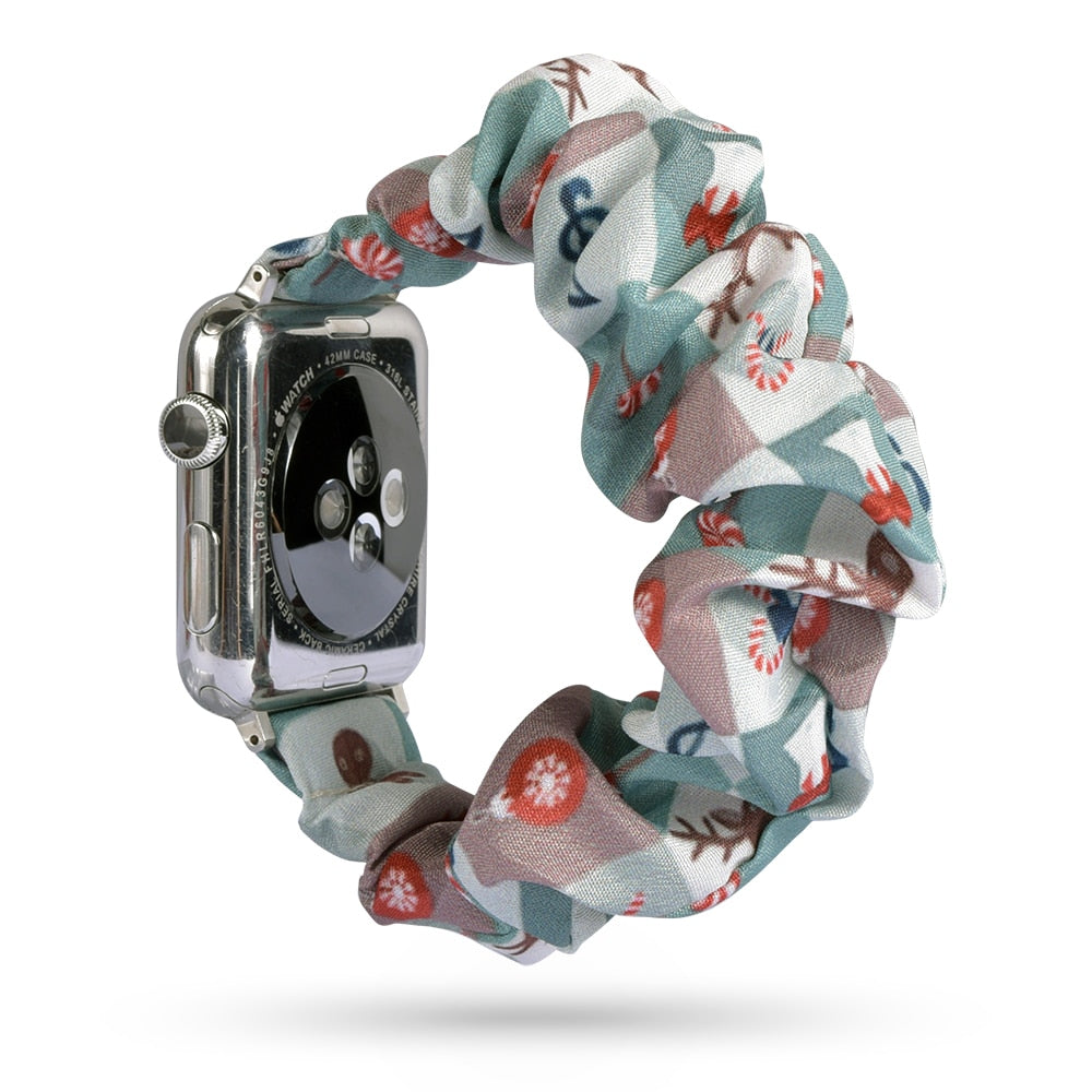 Lisslune | ELASTIC Apple Watch BAND IN HAIR TIE STYLE