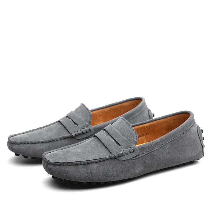 Lisslune | Suede Slippers in Italian Style