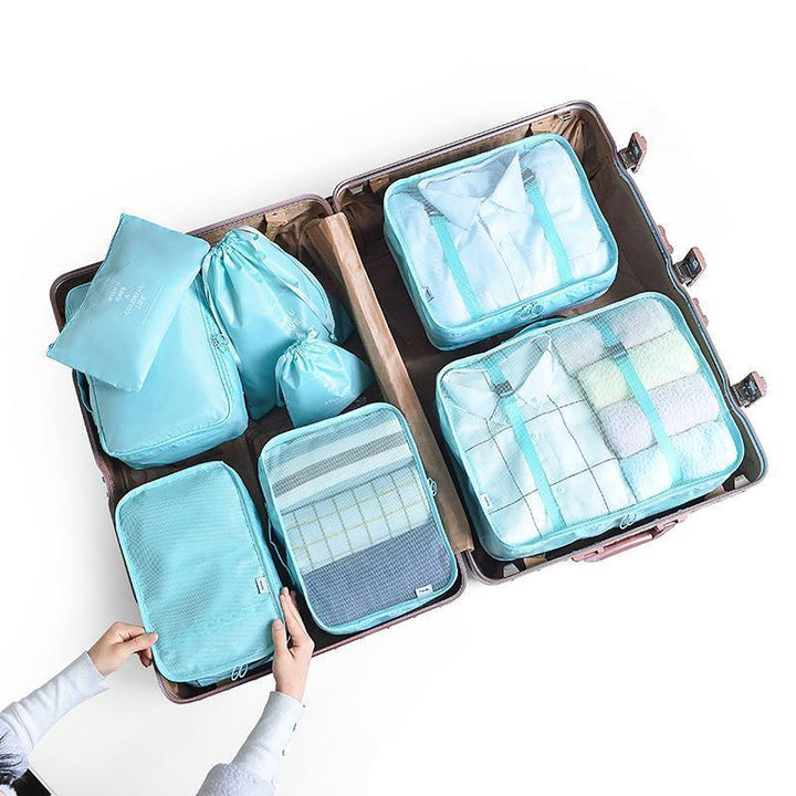 Lisslune | Travel Smart: versatile 8/6/1-piece organizer set for effortless packing