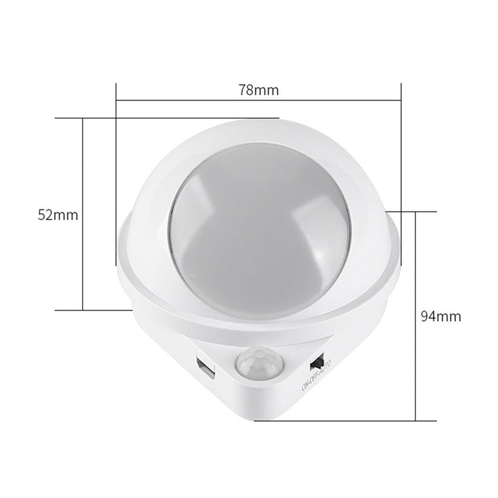 Lisslune | 360 Rotating Water Drop Magnetic Night Lamp