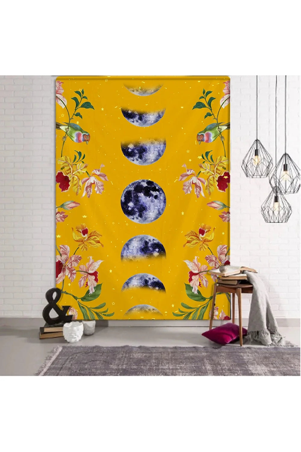 Lisslune | Phasen Floral Tapestry