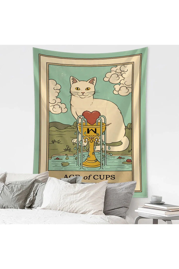 Lisslune | Cat Witchcraft Tapestry