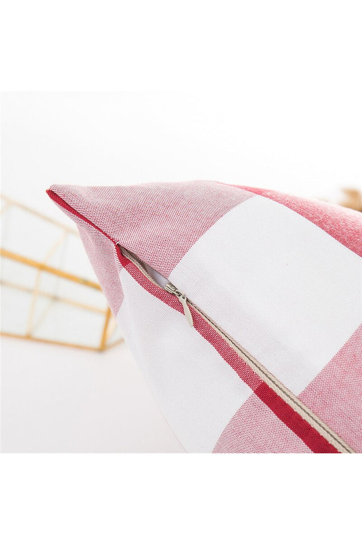 Lisslune | Country house plaid cushion covers