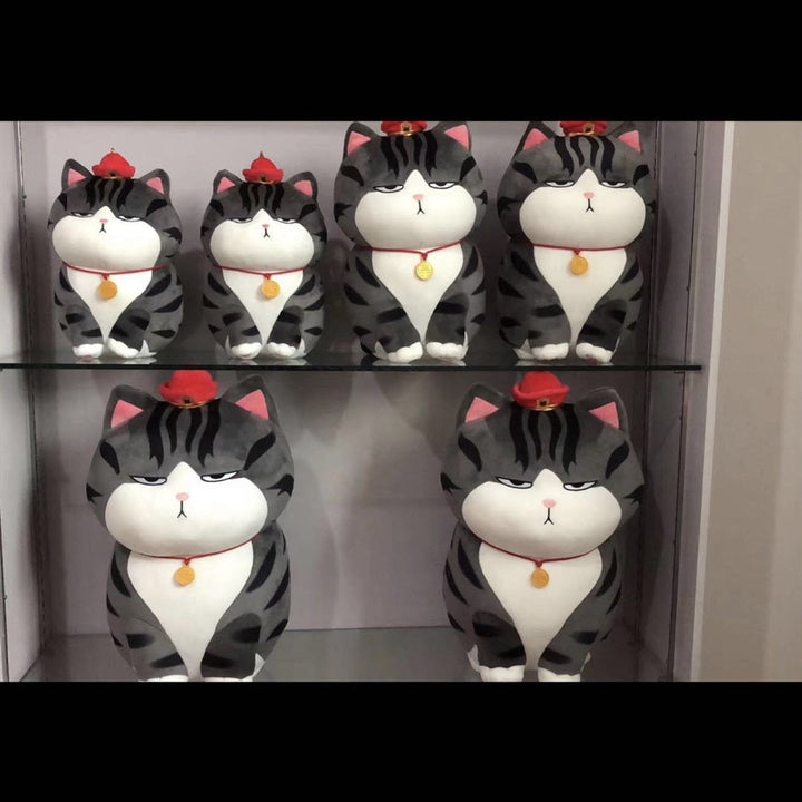 Lisslune | Moody Cat Soft Cuddly Plush Pillow