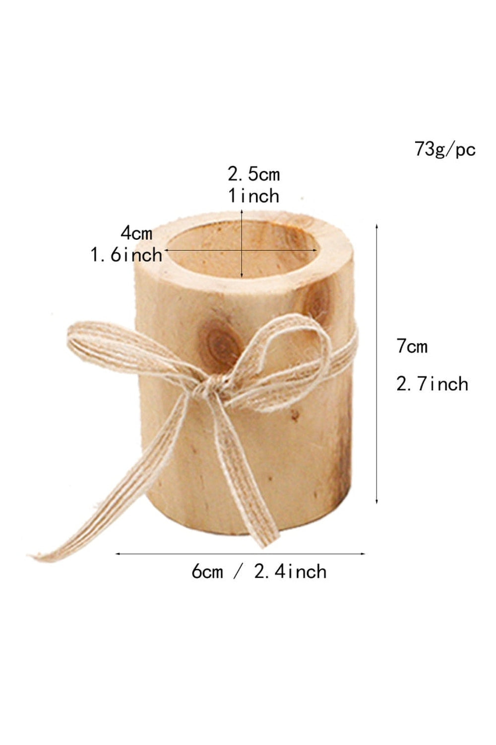 Lisslune | Wooden candle holder art