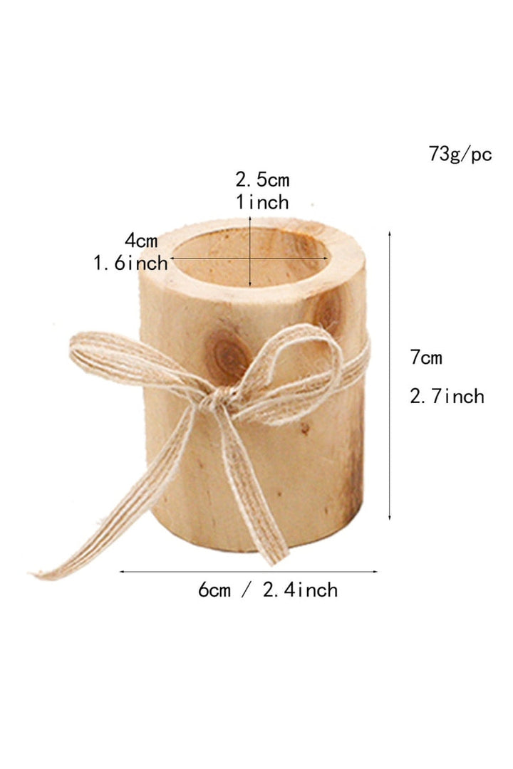 Lisslune | Wooden candle holder art