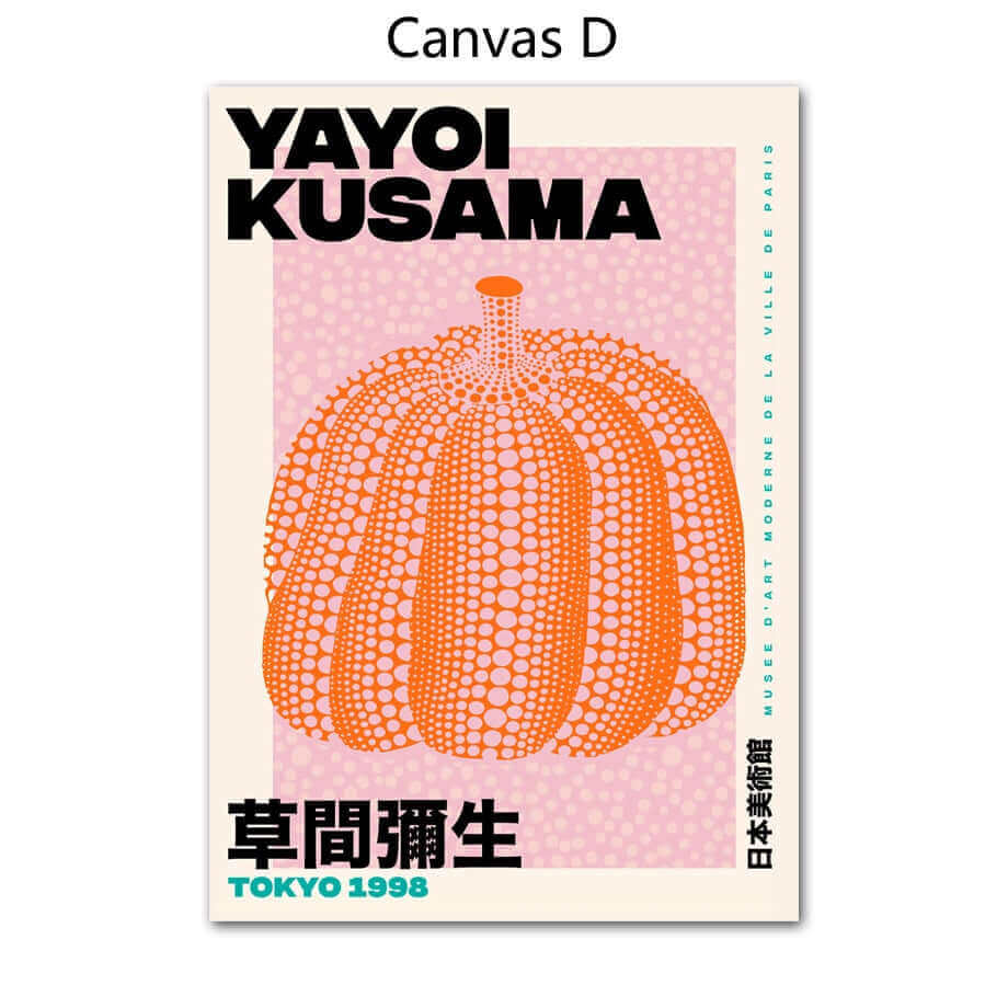 Lisslune | Yayoi Kusama Abstract Premium Poster