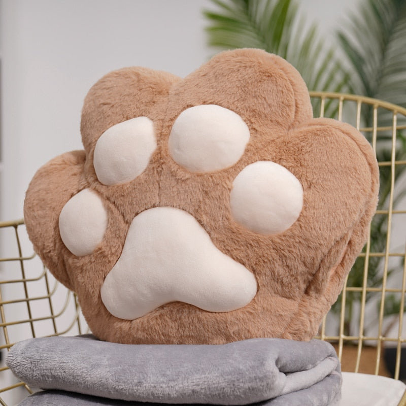 Lisslune | Fluffy Bear Paw Hand Warmer Pillow