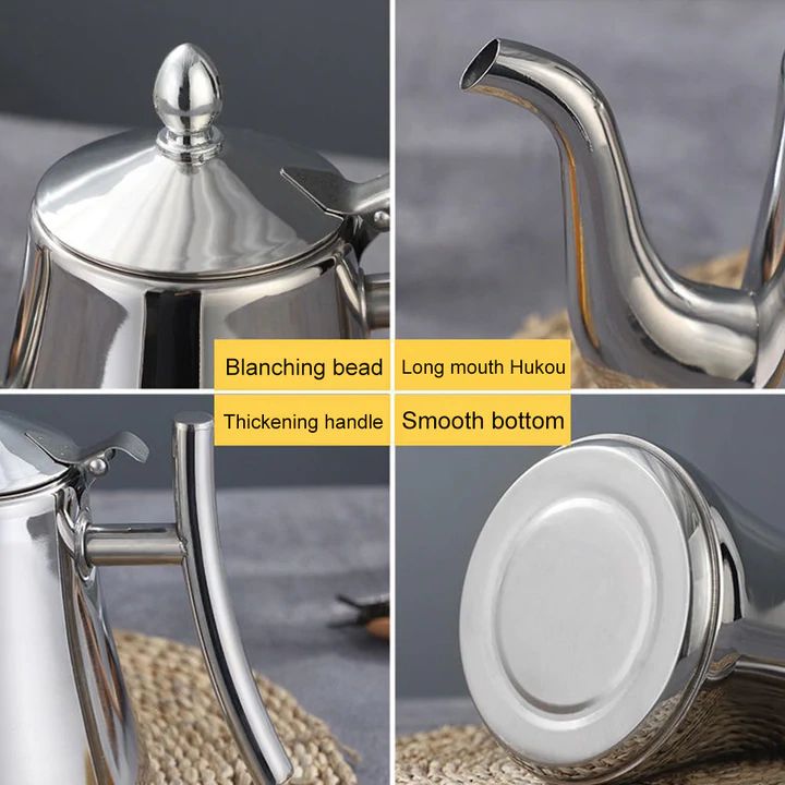 Lisslune | Best Induction Kettle with Filter | Sustainable Stainless Steel Kettle for Quick Boiling
