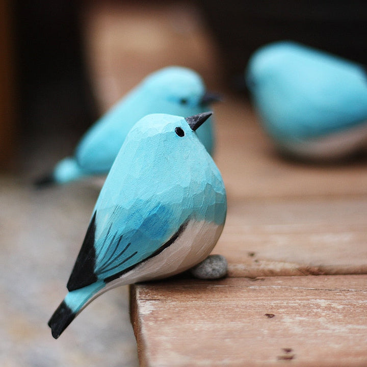 Lisslune | NordicFeathers - Elegant Wooden Bird Figurines