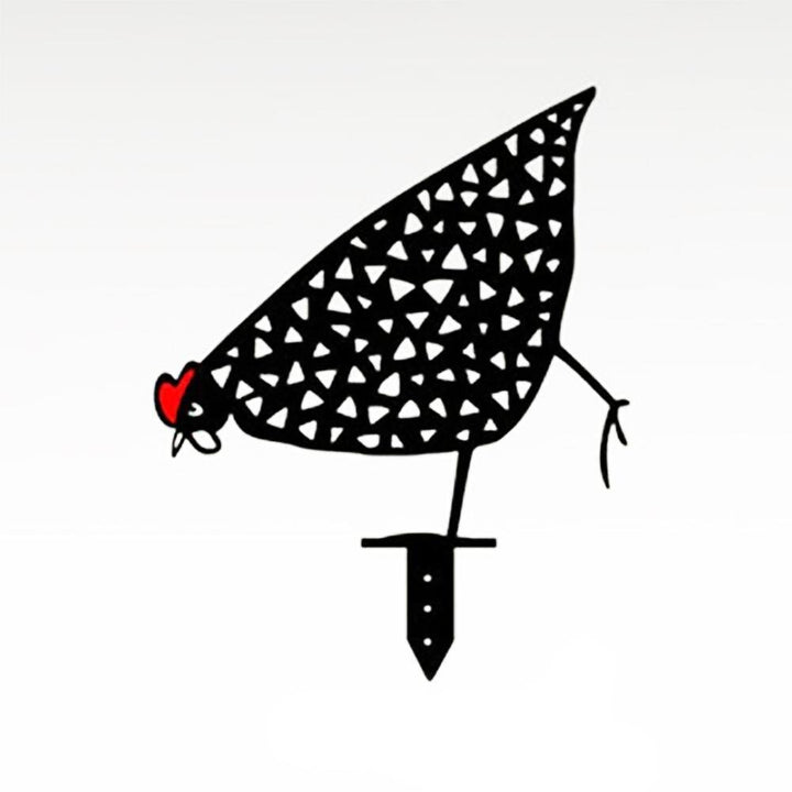 Lisslune | Chicken Stand Decoration for the Garden