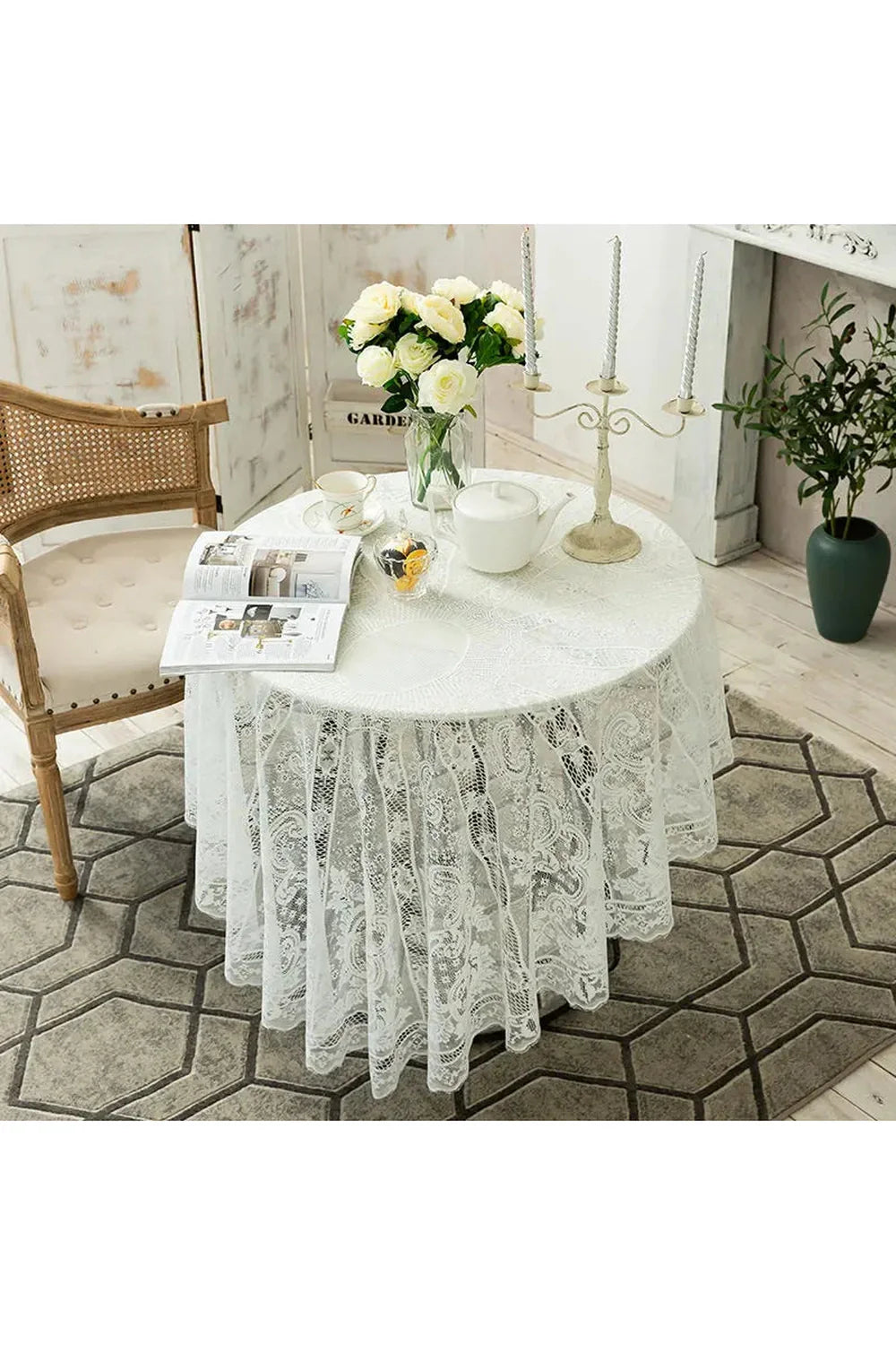 Lisslune | Lace Tablecloth
