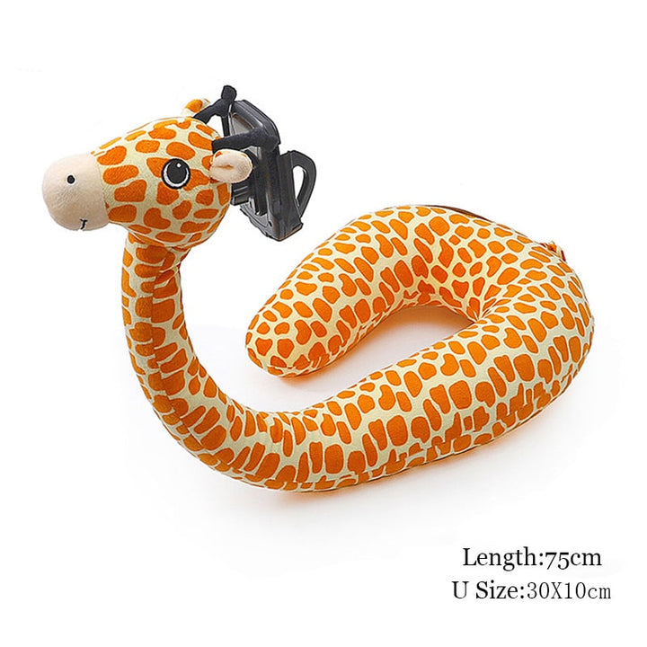 Lisslune | Animal Neck Pillow Hands-Free Phone Holder