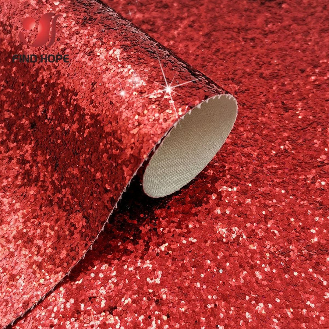 Lisslune | Sparkling Rainbow Luxury Vinyl Leather Fabric - Essential for creative crafters